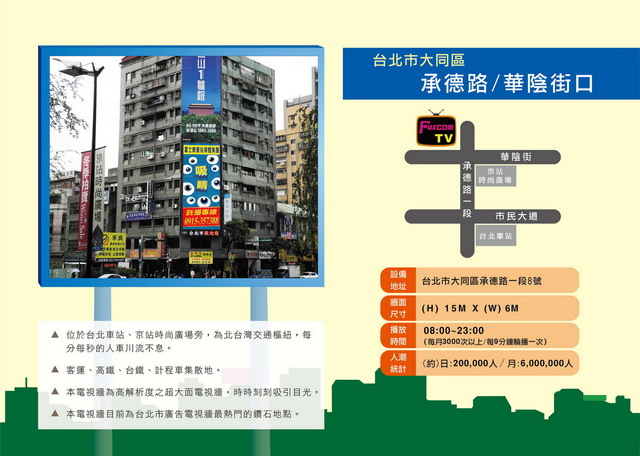 台北京站時尚廣場對面